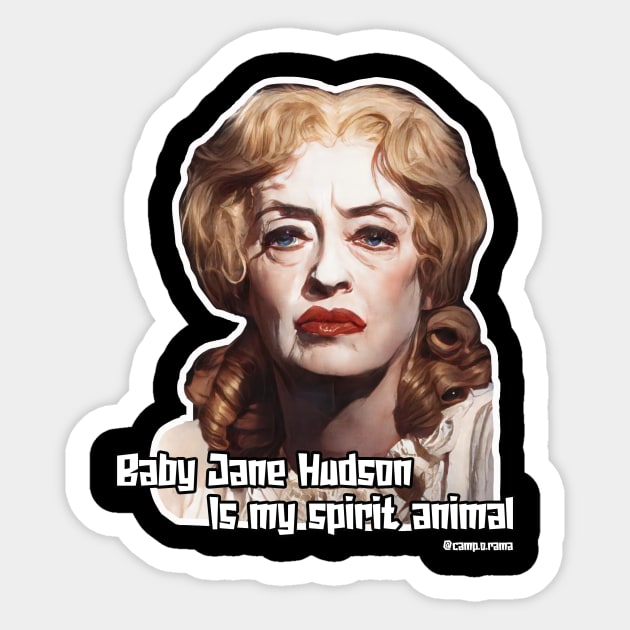 Baby Jane Sticker by Camp.o.rama